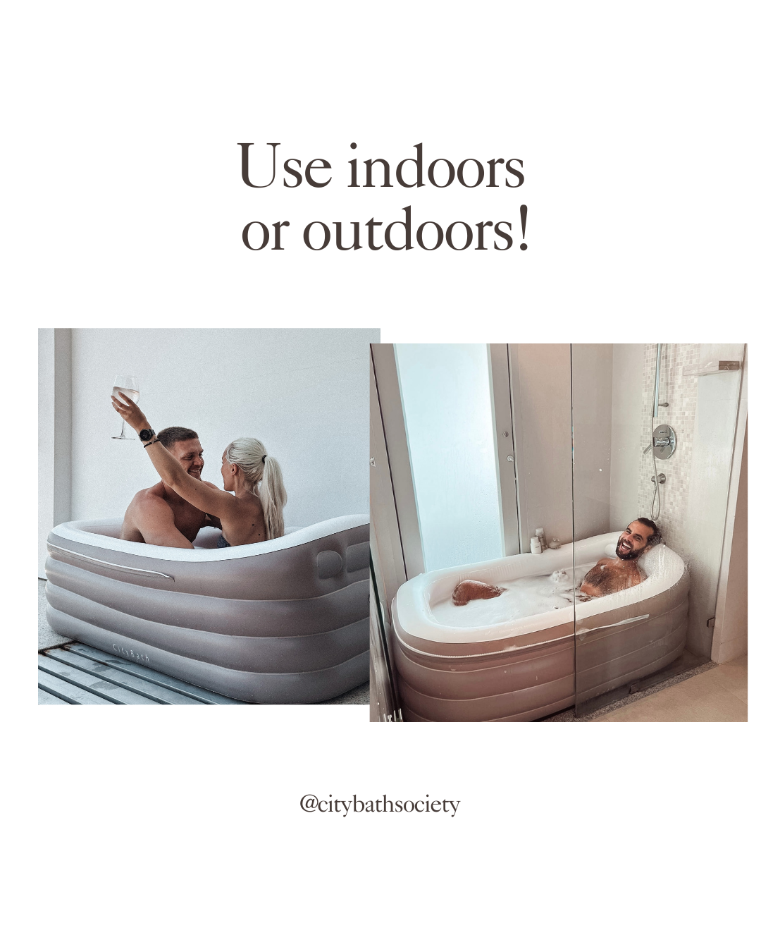 Inflatable City Bath