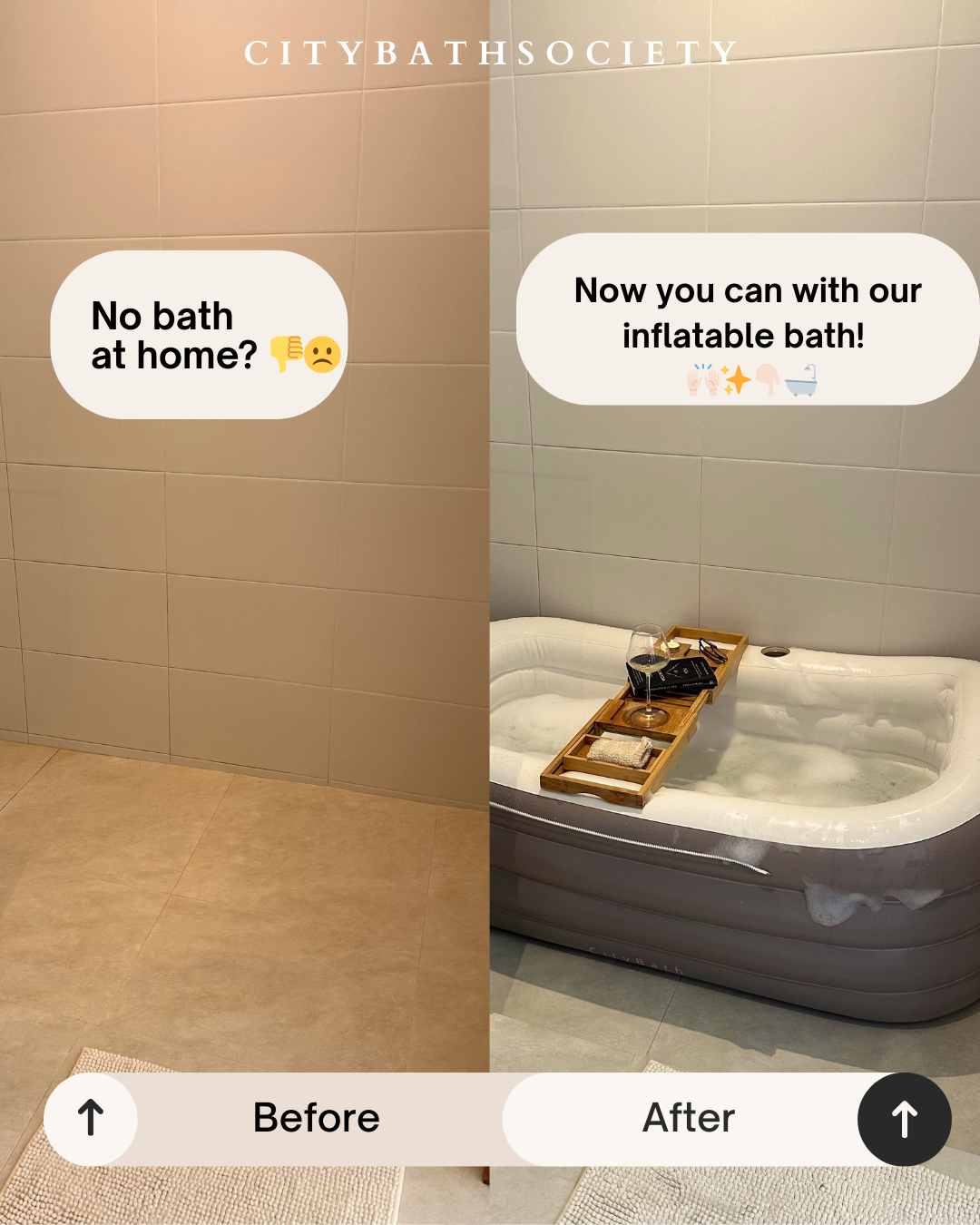 Inflatable City Bath