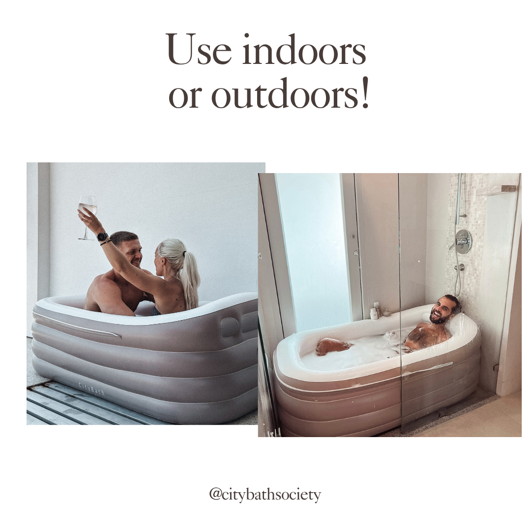Inflatable City Bathtub