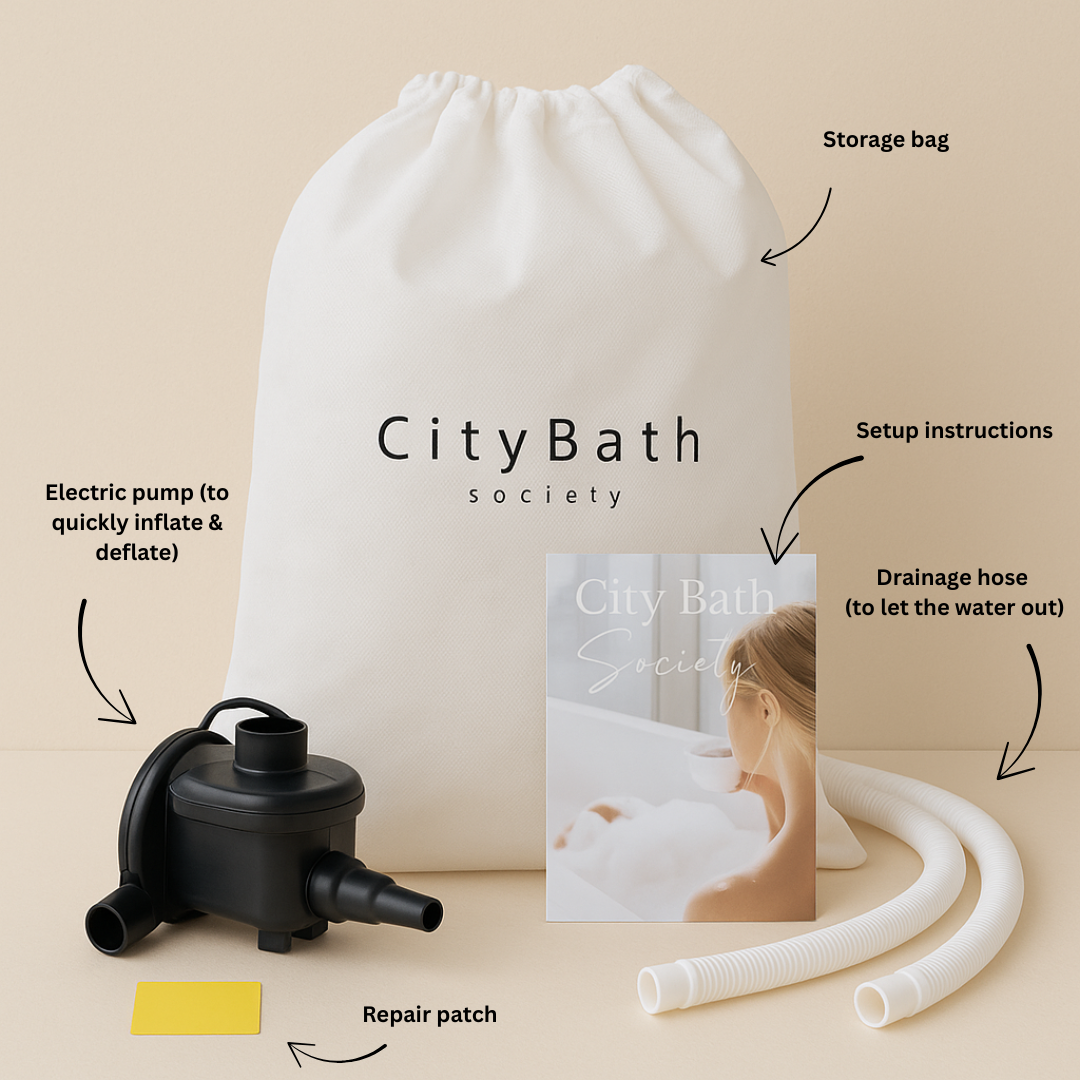 Inflatable City Bathtub