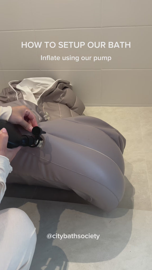 Inflatable City Bathtub